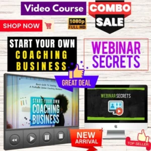 Master Online Coaching and Webinars (Combo Video Course): Unlock Secrets to Success Today